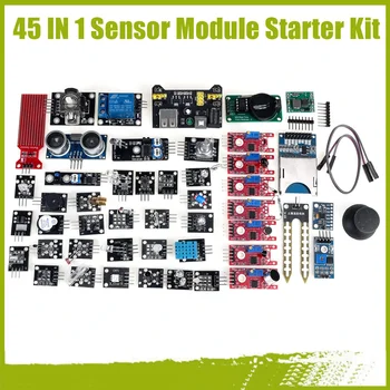 45 1 Sensora Modulis sākuma Komplekti Komplekts Arduino Aveņu Pi Izglītības Spilvenu Paketi