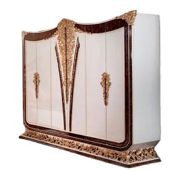 Eiropas stila masīvkoka cirsts luksusa skapis francijas tiesa skapis guļamistabā uzglabāšanas ministru kabineta mēbeles pielāgošana