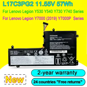 L17C3PG2 Klēpjdatoru Akumulatoru, Lenovo Leģiona Y530-15ICH,Y540,Y730 Y730-15ICH,Y740,Y7000 2018 2019, Y700P 2019 Sērija Bezmaksas Piegāde