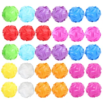 30pcs Plastmasas Samontēti Bumbu Lampas Toni Uzstādīt Radošo Modes DIY Griestu Abažūrs Dekori Mājas Bārs (Random Krāsu)